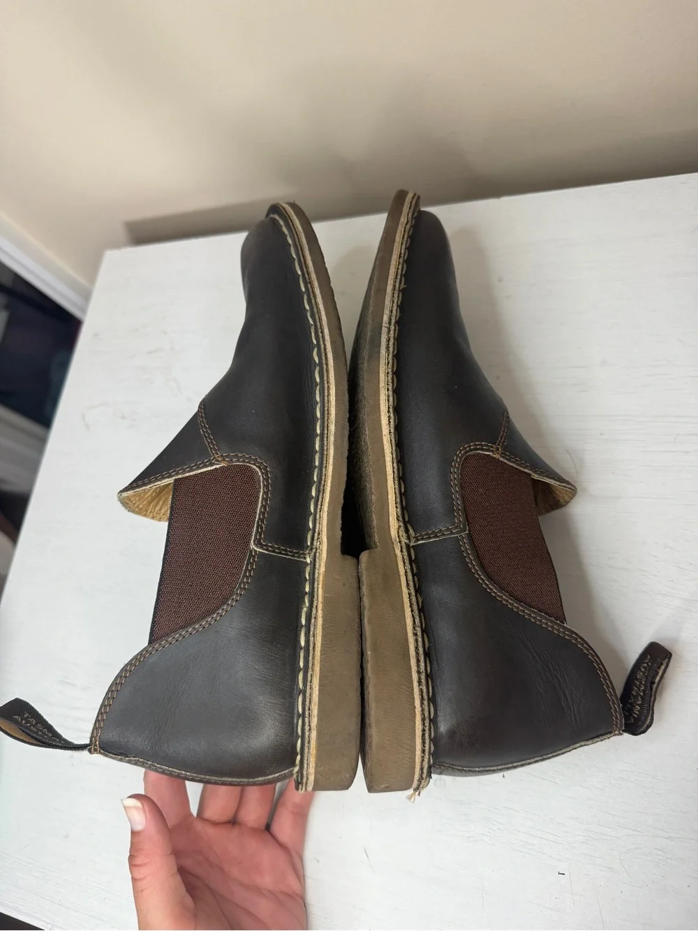 Blundstone 260 Classic Chelsea Boots Unisex Brown Leather USA M10